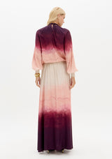 LP Pink Degrade Midi Skirt