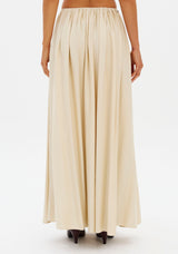 LP Light Beige Midi Skirt