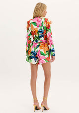 AM Orchid High-Waisted Tailored Shorts