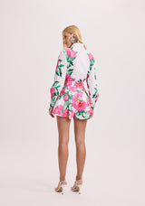 AM Pink Floral Long Sleeve Shirt