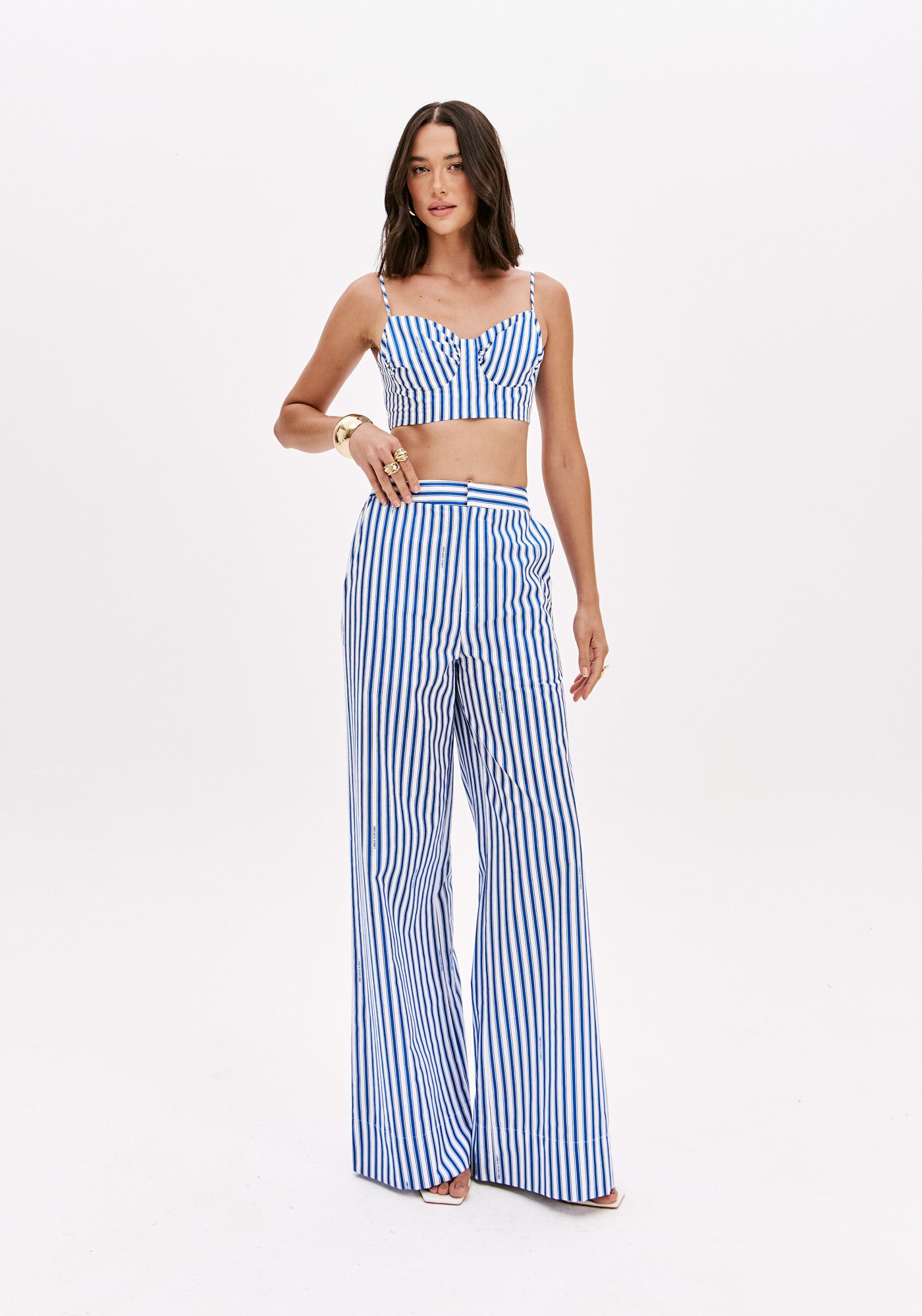 LP Striped Croped Top