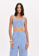 LP Striped Croped Top