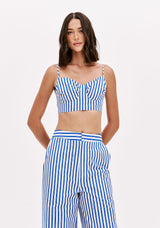LP Striped Croped Top