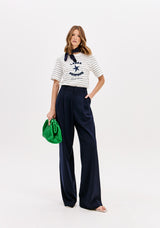 LP White Embroidered Blouse