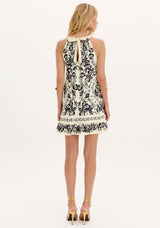 AM Short Ruffled Printed Dress