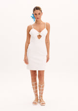 LP White Short Dress