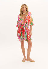 AM Floral Short Dress