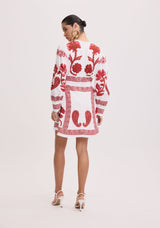 AM Prited Short Dress