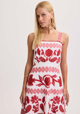 AM Printed Midi Dress
