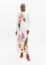 LP White Long Dress