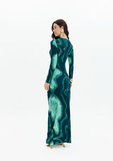 LP Green Midi Dress