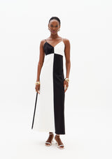 LP B&W Midi Dress
