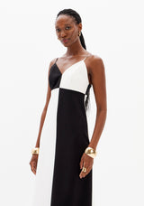 LP B&W Midi Dress