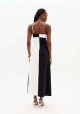 LP B&W Midi Dress