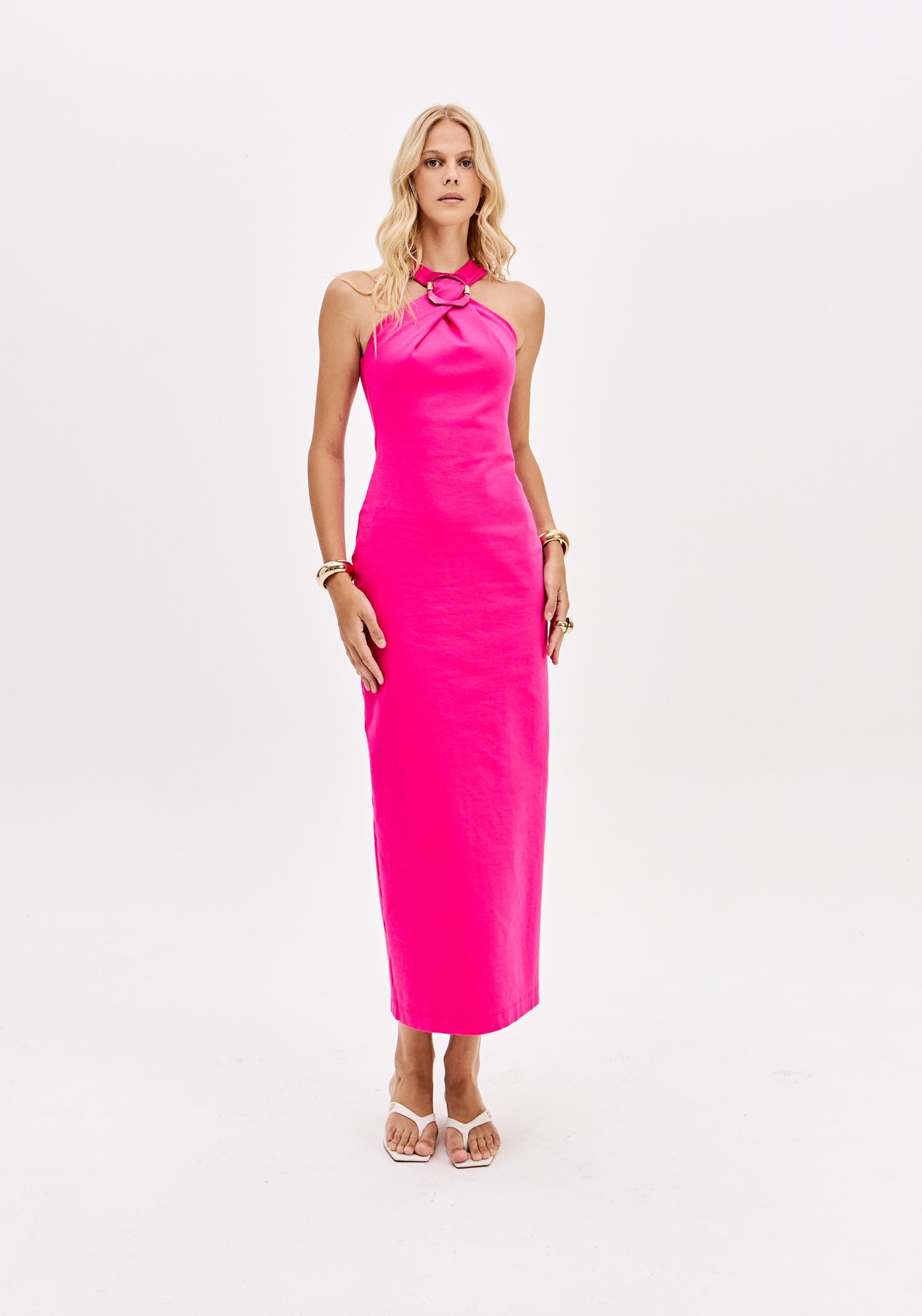 LP Pink Midi Dress