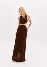 LP Midi Brown Dress