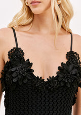 LP Midi Black Dress