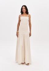 LP Off White Long Dress