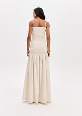 LP Off White Long Dress