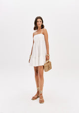 LP White Short Dress