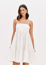 LP White Short Dress