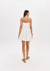 LP White Short Dress