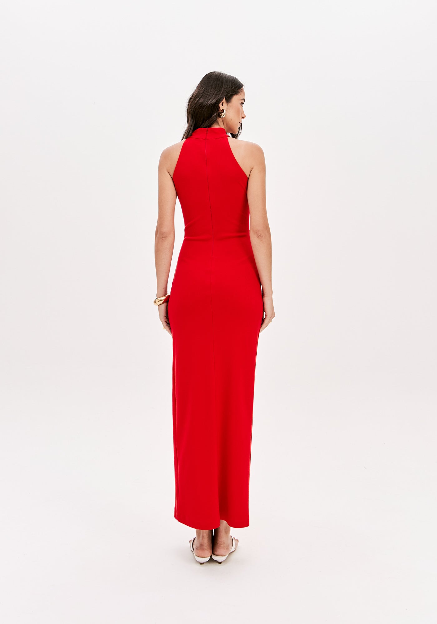 LP Red Midi Dress