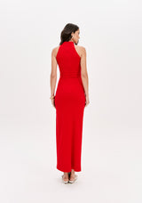 LP Red Midi Dress