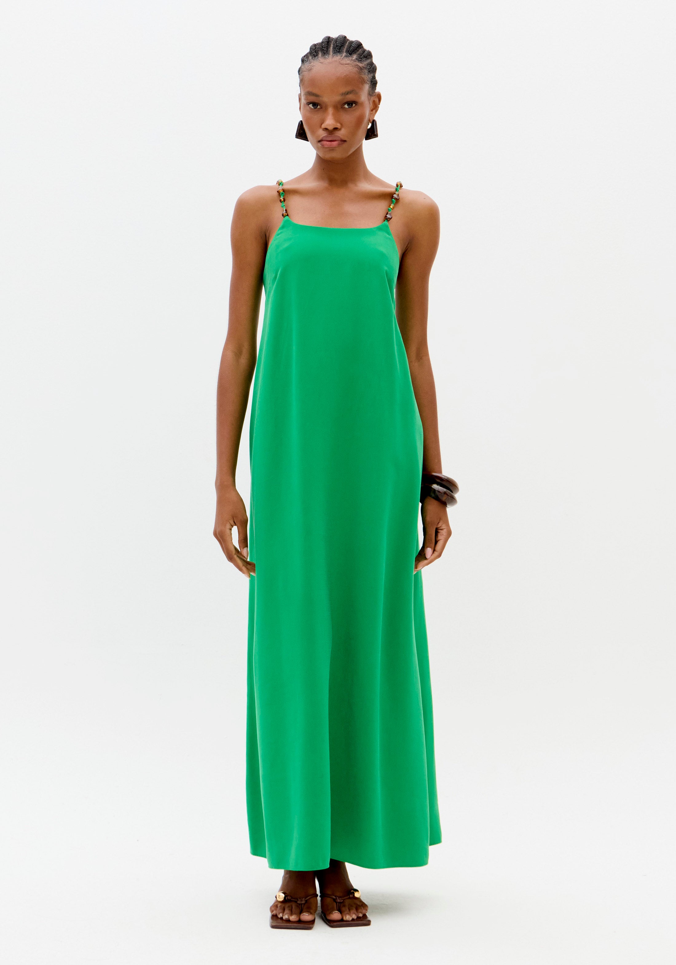 LP Green Midi Dress