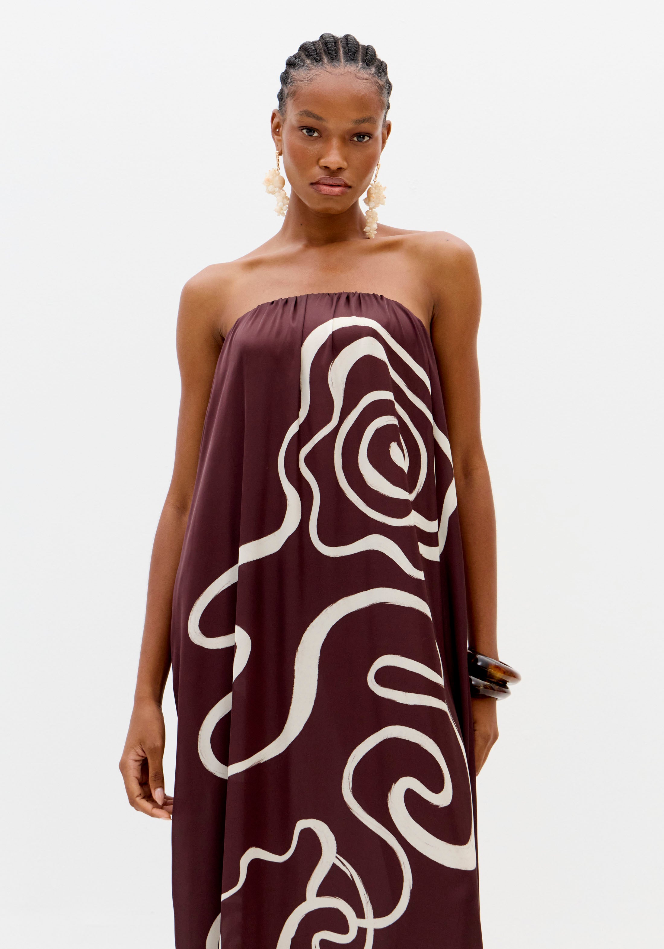 LP Brown Long Dress