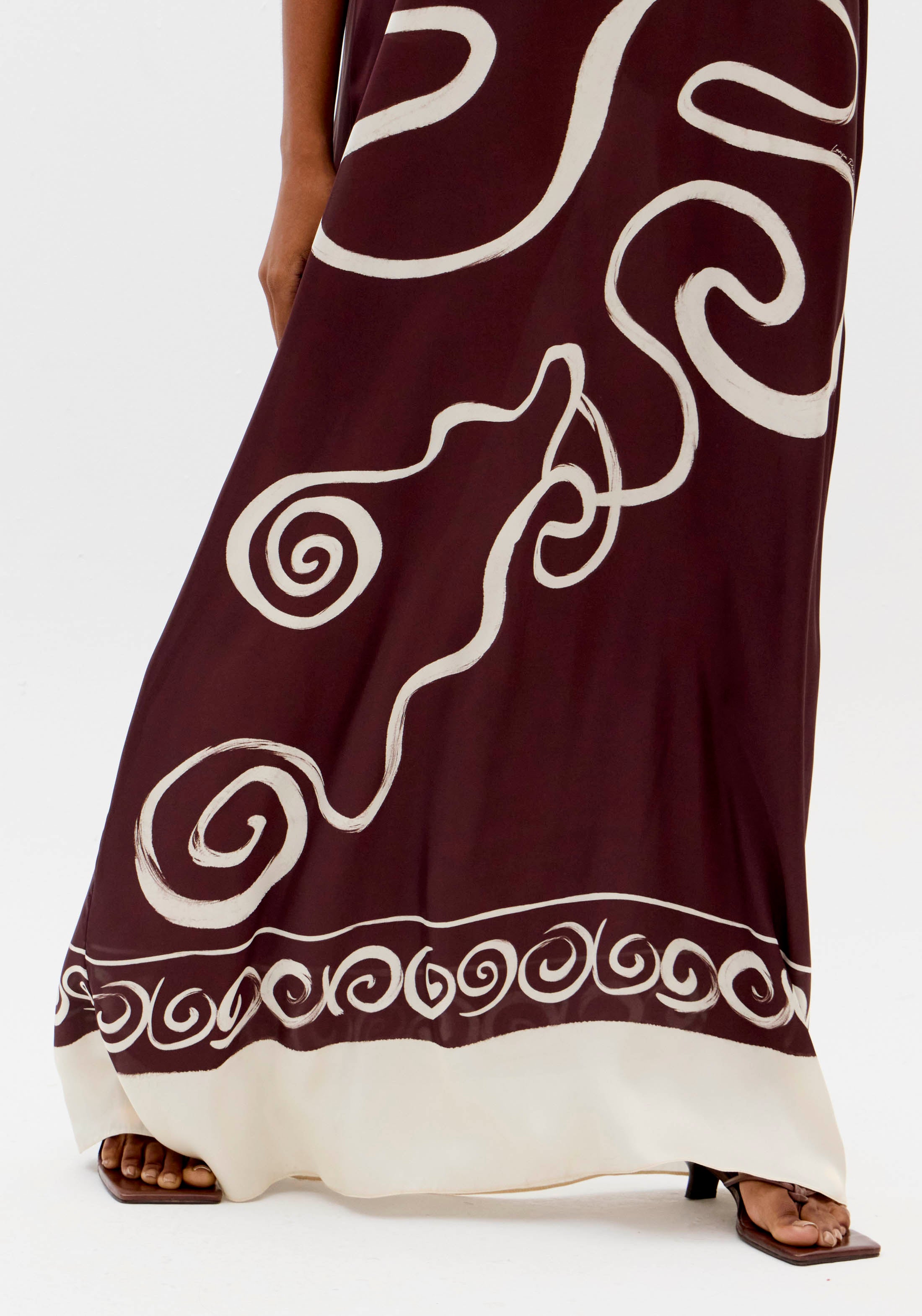 LP Brown Long Dress