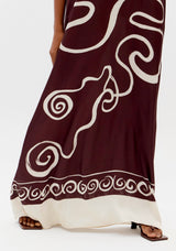 LP Brown Long Dress