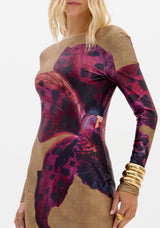 LP Green Orchid Short Dress