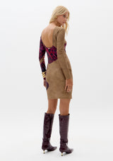 LP Green Orchid Short Dress