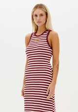 LP Midi Stripped Dress