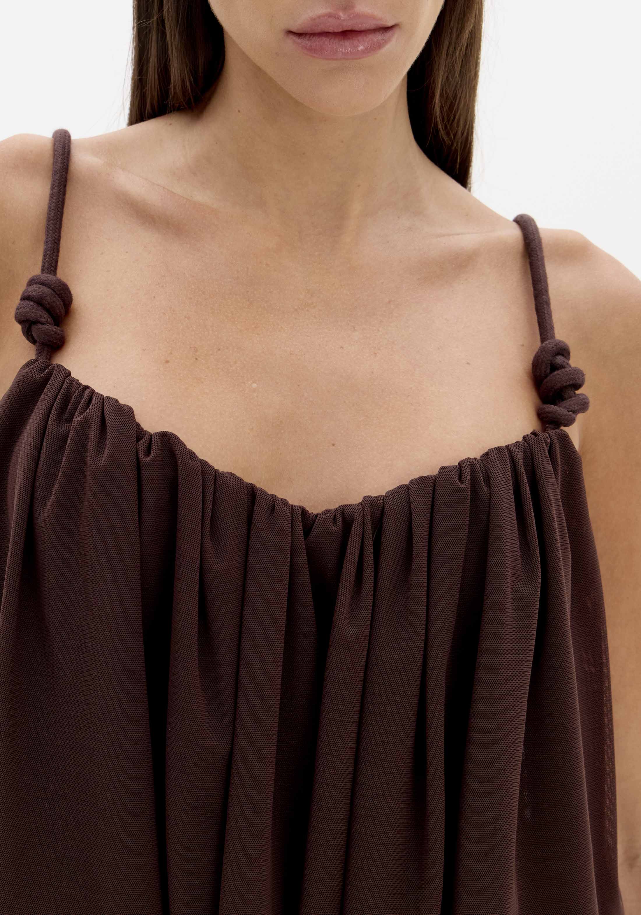 LP Brown Midi Dress