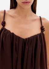 LP Brown Midi Dress