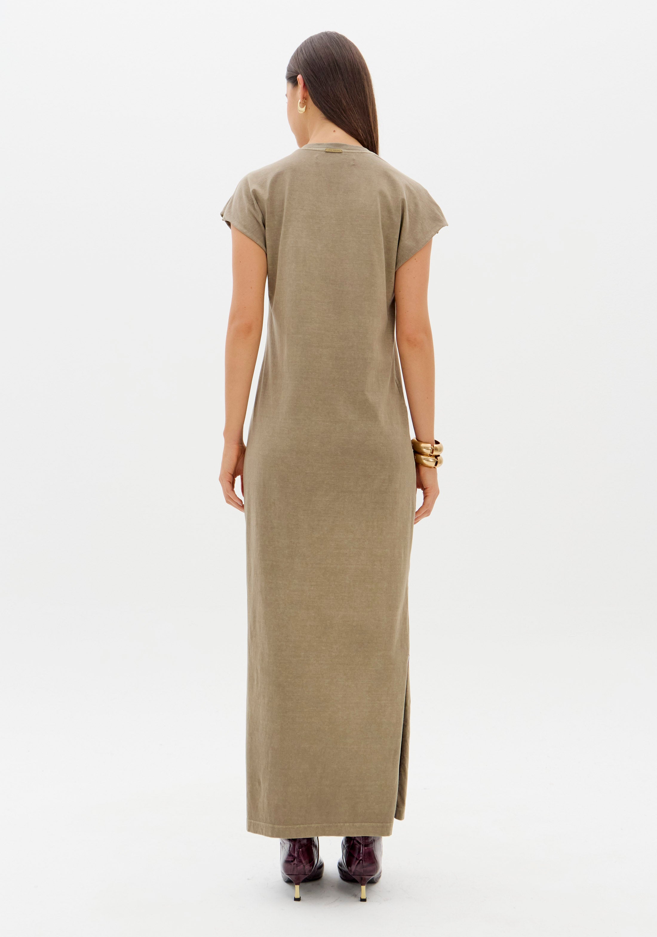 LP Green T-Shirt Dress