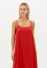 LP Red Midi Dress