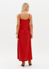 LP Red Midi Dress