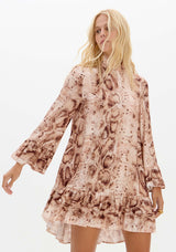 LP Snake Printed Short Dress