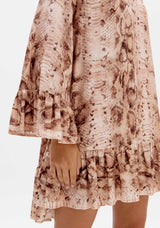 LP Snake Printed Short Dress