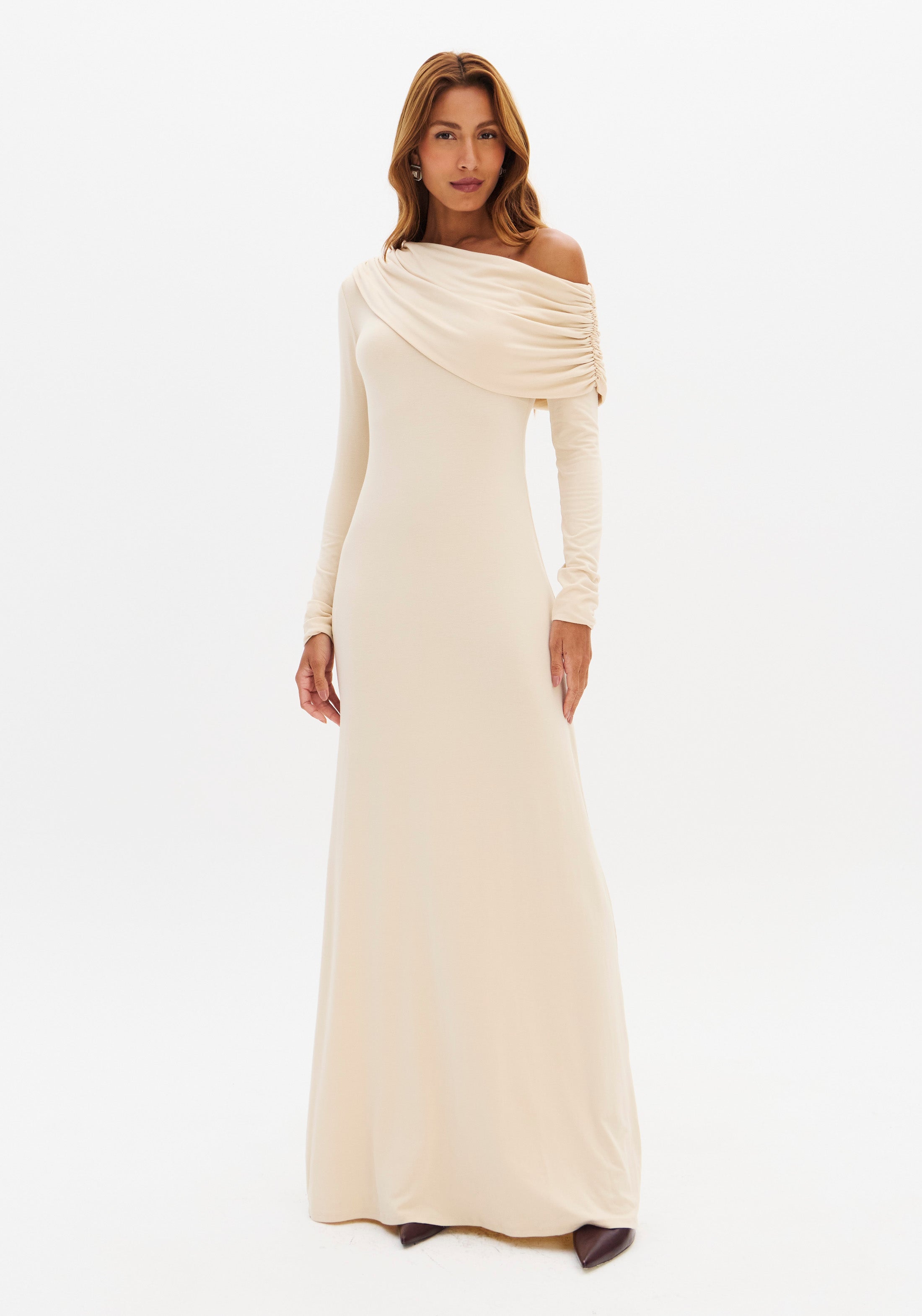 LP Off-white Long Dress