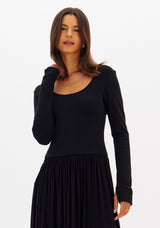 LP Black Midi Dress
