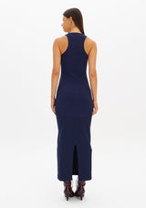 LP Pink Midi Ribbed Dress