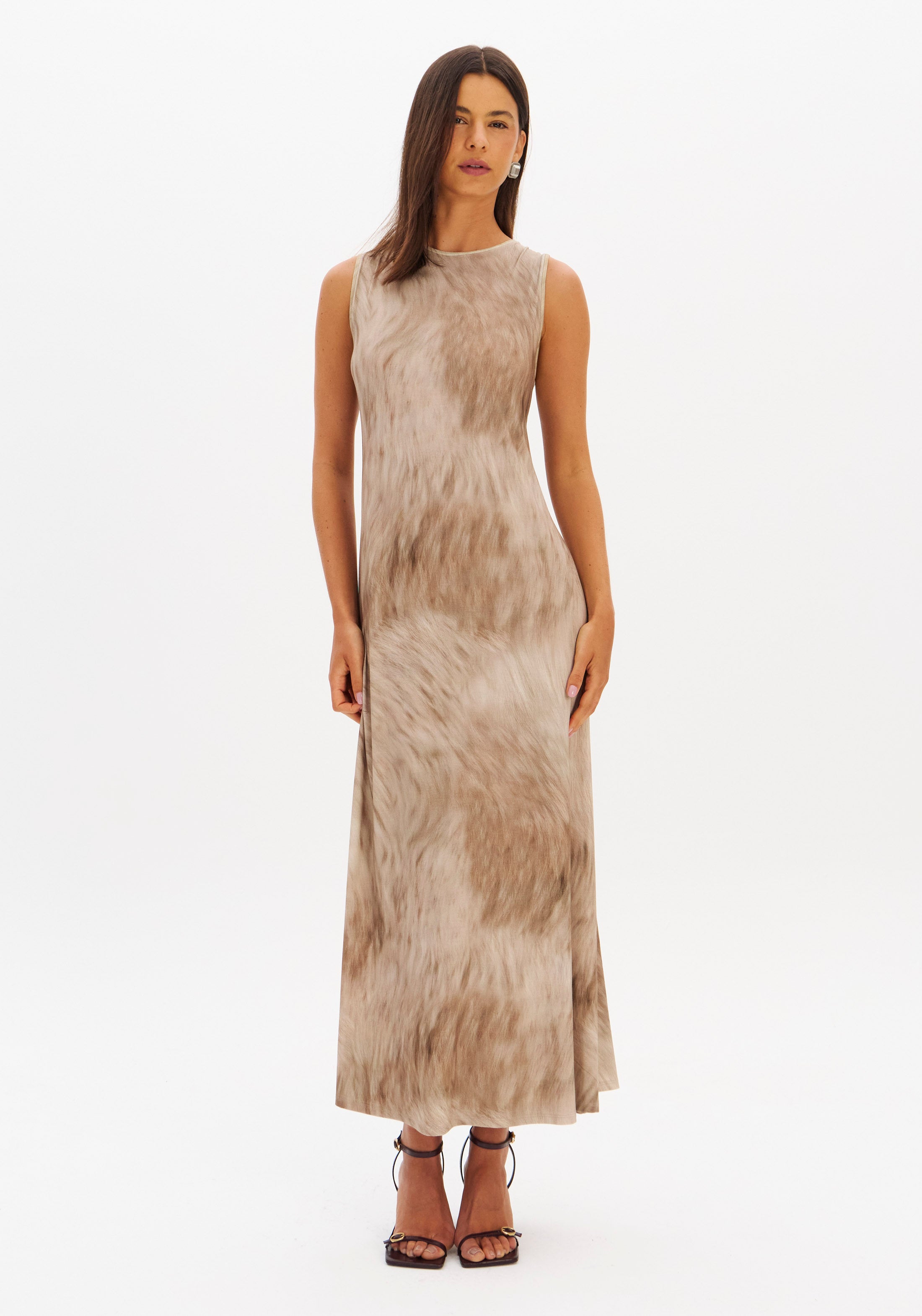 LP Printed Sleeveless Dress