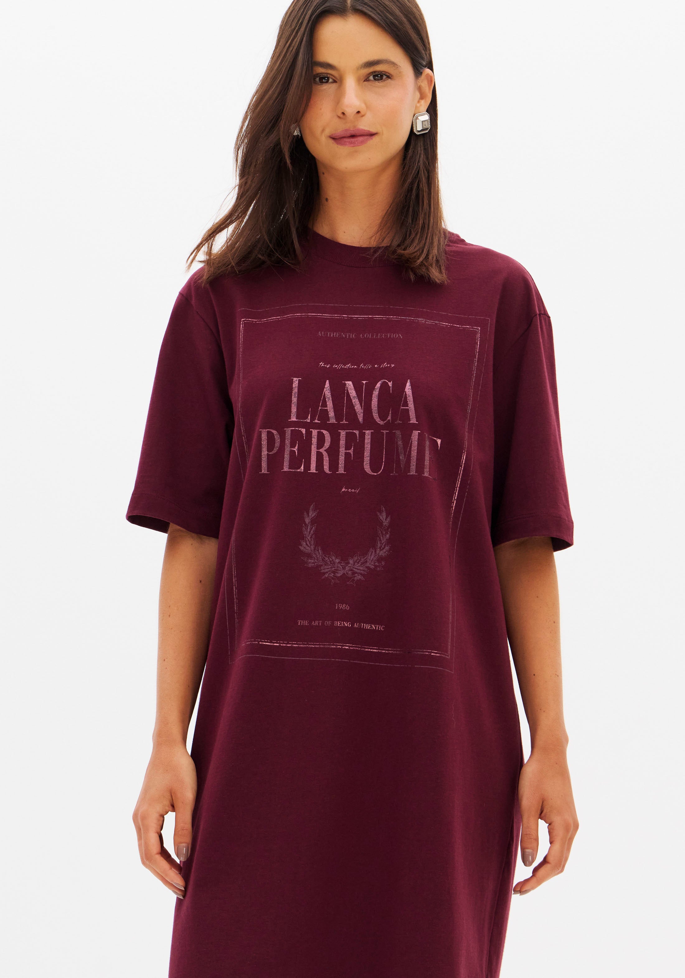 LP Pink T-shirt Dress