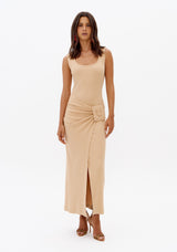 LP Beige Mide Dress