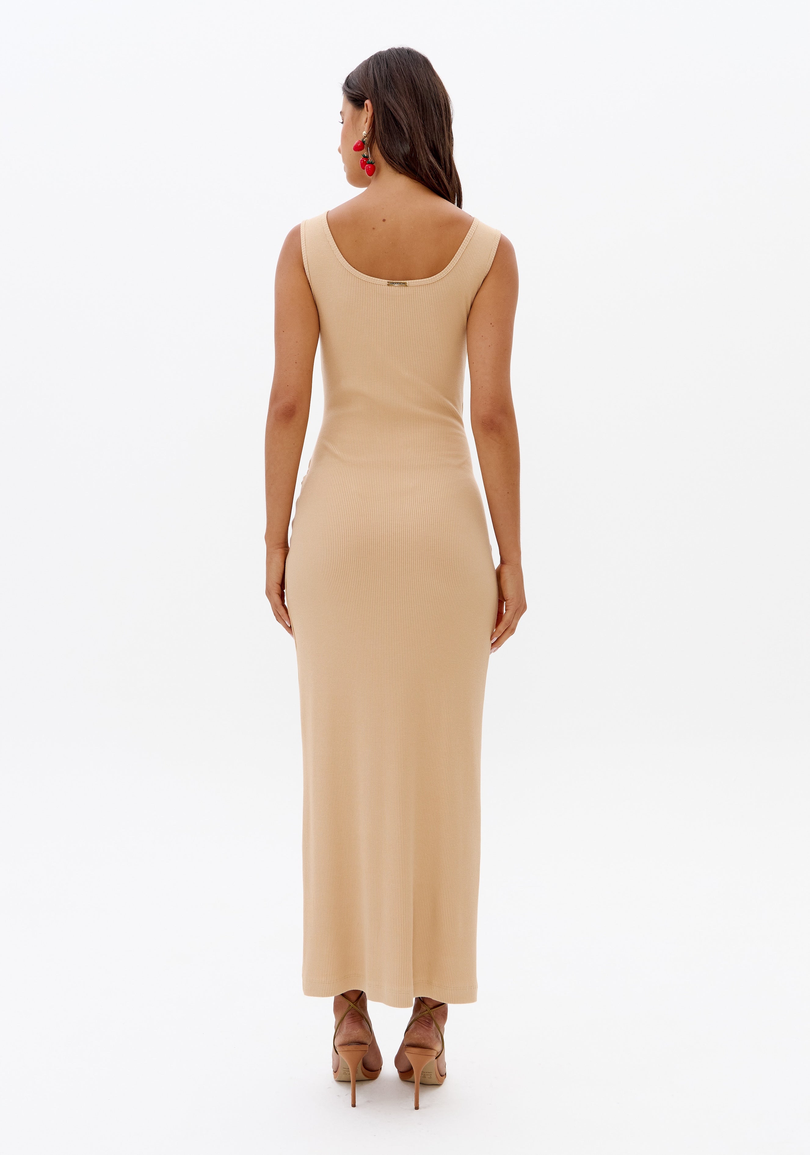 LP Beige Mide Dress
