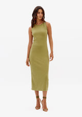 LP Green Midi Dress